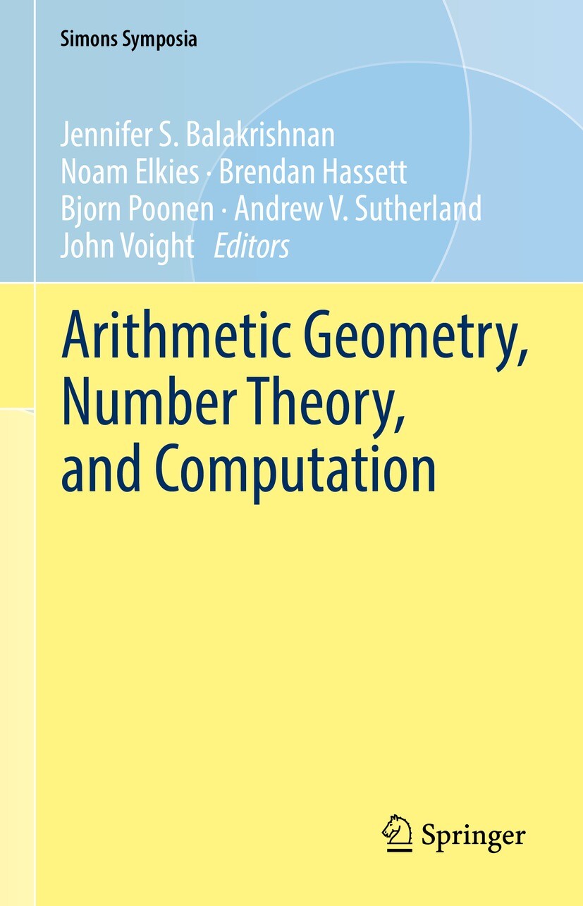 Arithmetic Geometry, Number Theory, and Computation (PDF)