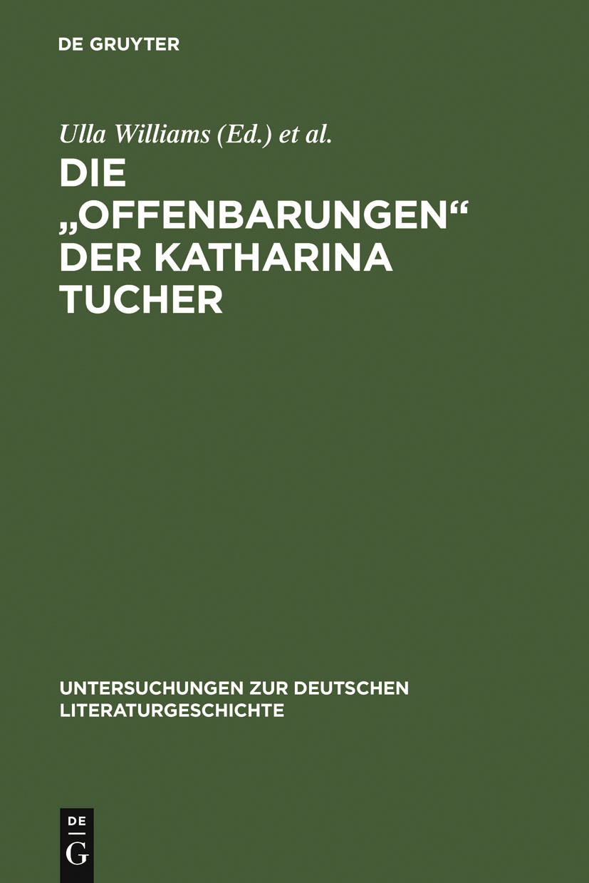 Die 'Offenbarungen' der Katharina Tucher