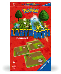 Ravensburger 22579 - Pokémon Labyrinth Connect - Mitbringspiel für 2-6 Spieler ab 7 Jahren mit den beliebten Pokémon Fantasiewesen