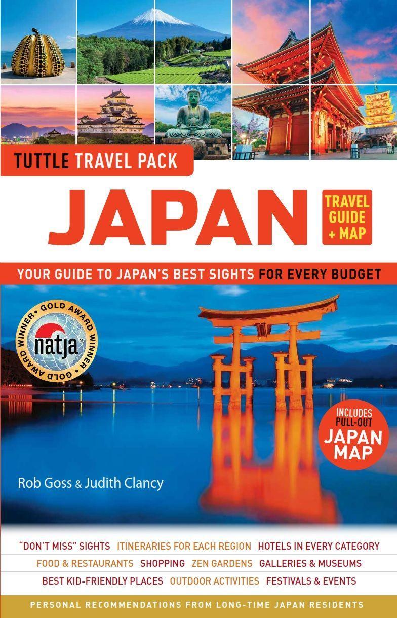 Japan Travel Guide + Map: Tuttle Travel Pack