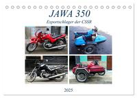 JAWA 350 - Exportschlager der CSSR (Tischkalender 2025 DIN A5 quer), CALVENDO Monatskalender