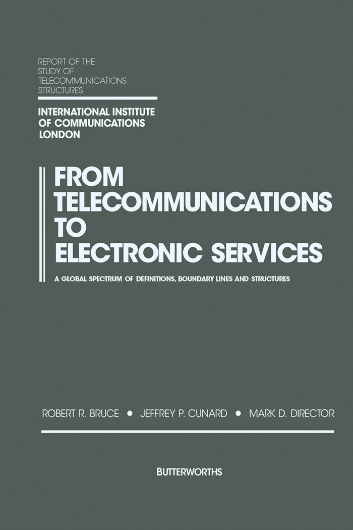 From Telecommunications to Electronic Services