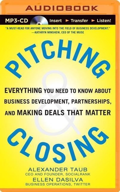 Pitching & Closing