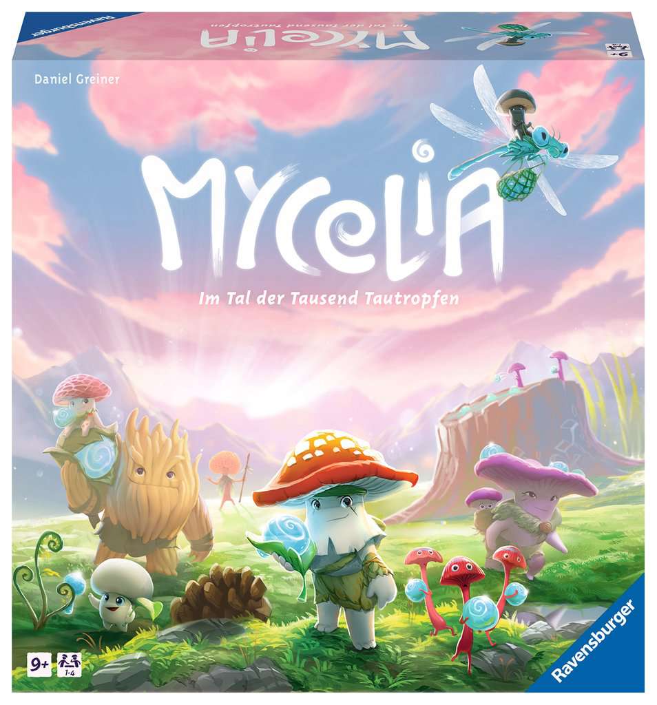 Ravensburger 27489 - Mycelia - Deckbuilding Spiel für Familien, Brettspiel für Erwachsene und Kinder ab 9 Jahren - einfaches Strategiespiel für 2-4 Spieler