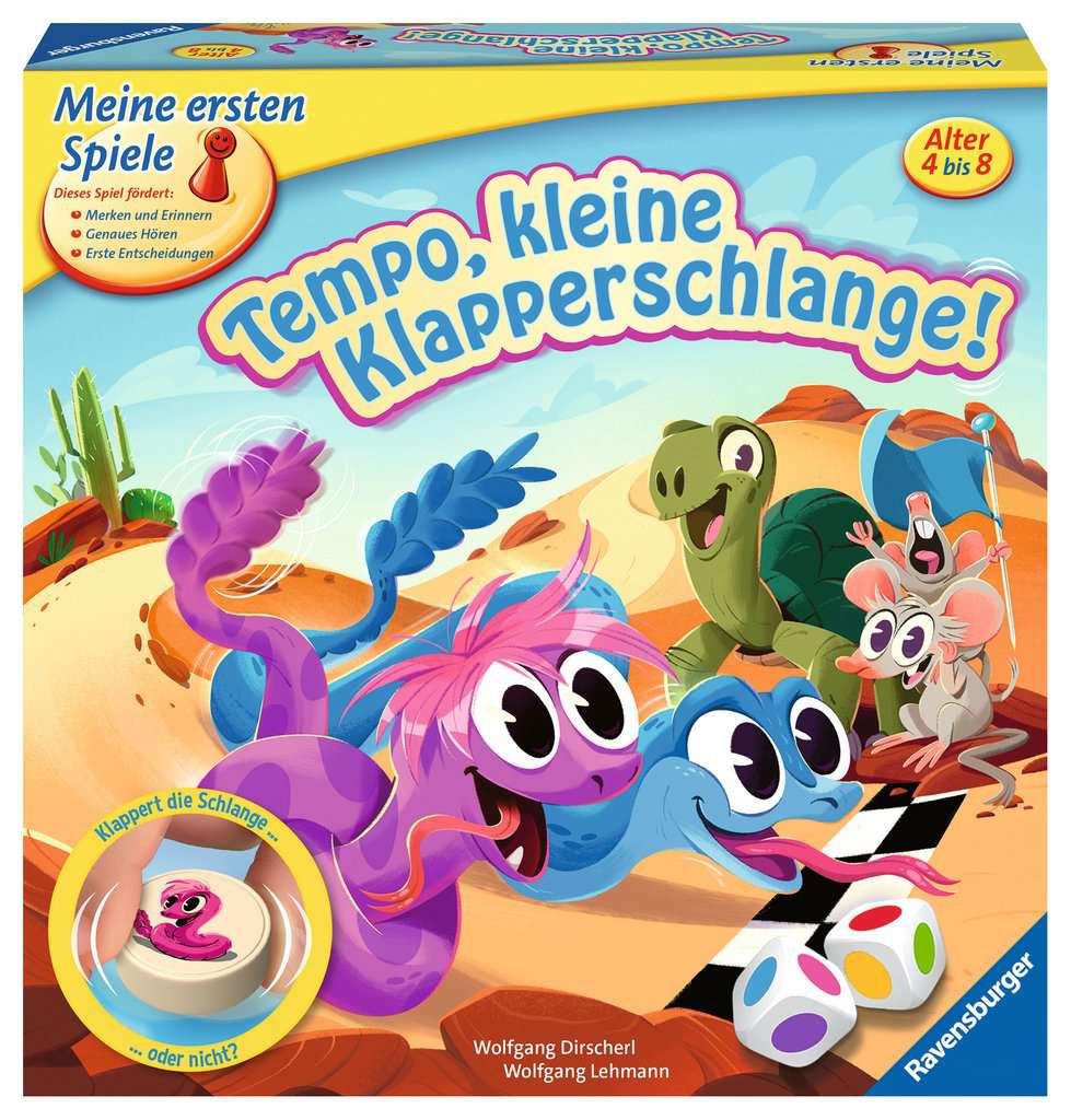 Ravensburger 20950 - Tempo, kleine Klapperschlange!