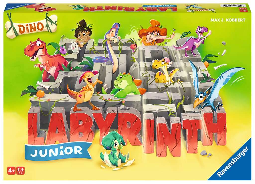 Ravensburger® 20980 - Dino Junior Labyrinth - Familienklassiker für die Kleinen