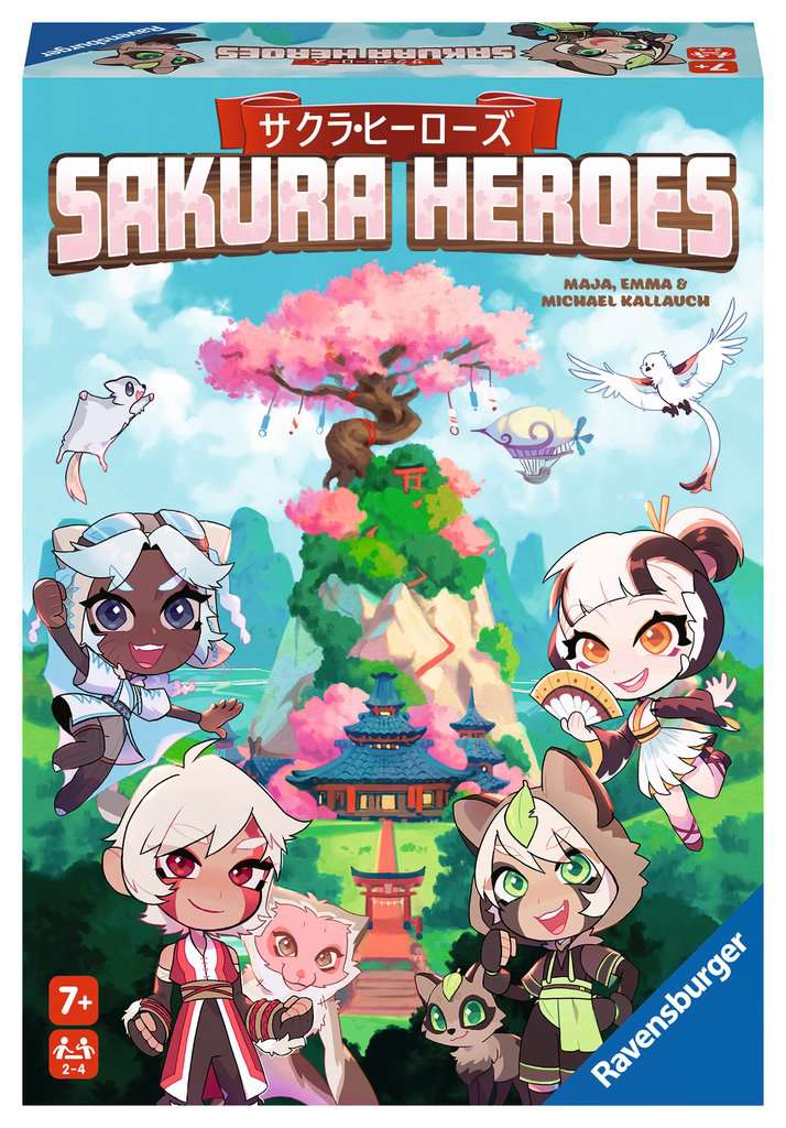 Ravensburger 20957 Sakura Heroes - Würfelspiel mit ganz viel Action