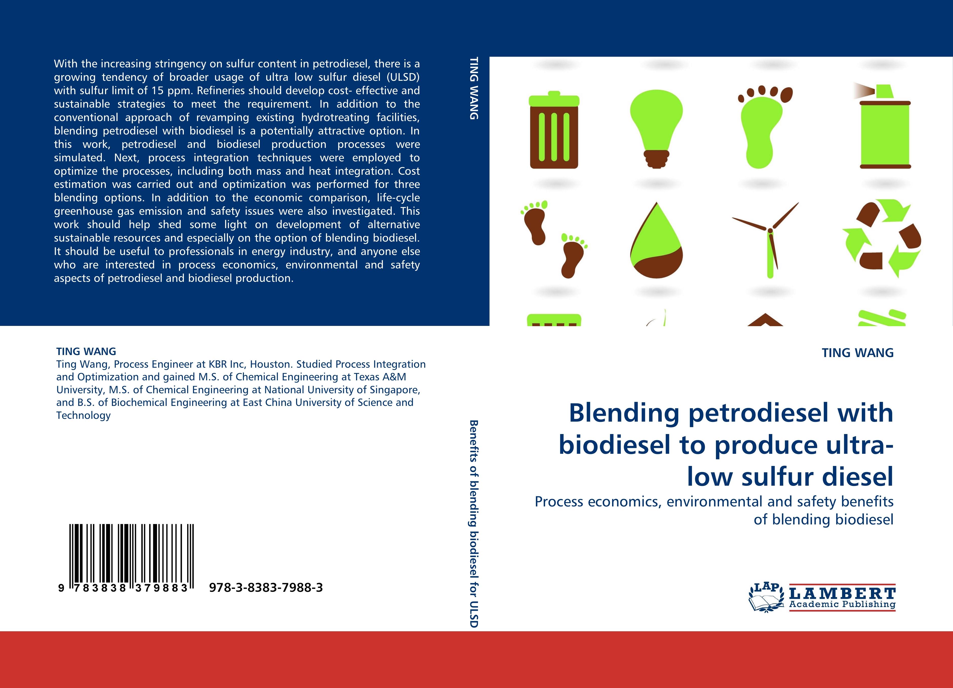 Blending petrodiesel with biodiesel to produce ultra-low sulfur diesel