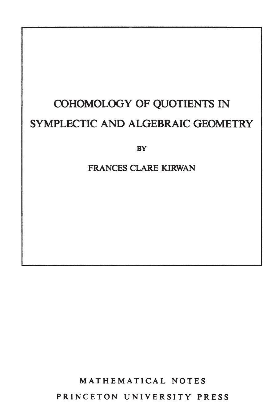 Cohomology of Quotients in Symplectic and Algebraic Geometry