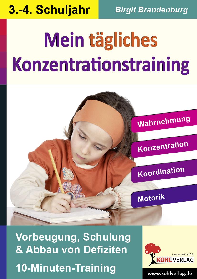 Kohls Konzentrationstraining -  3.-4. Schuljahr