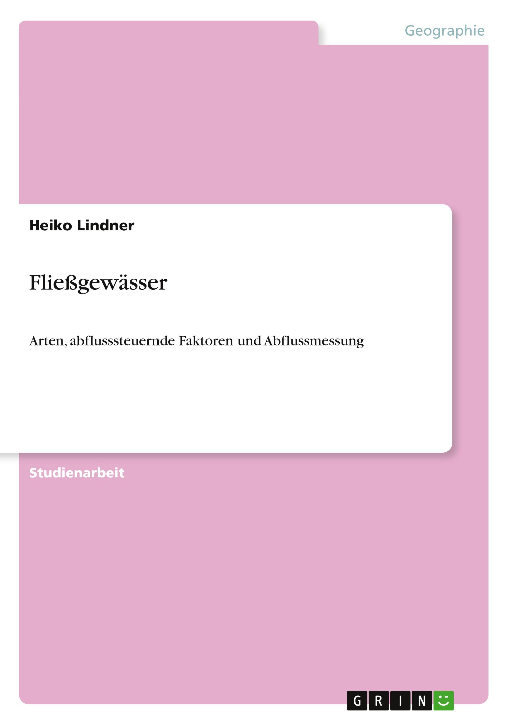 Fließgewässer