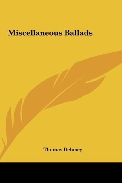 Miscellaneous Ballads