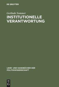 Institutionelle Verantwortung