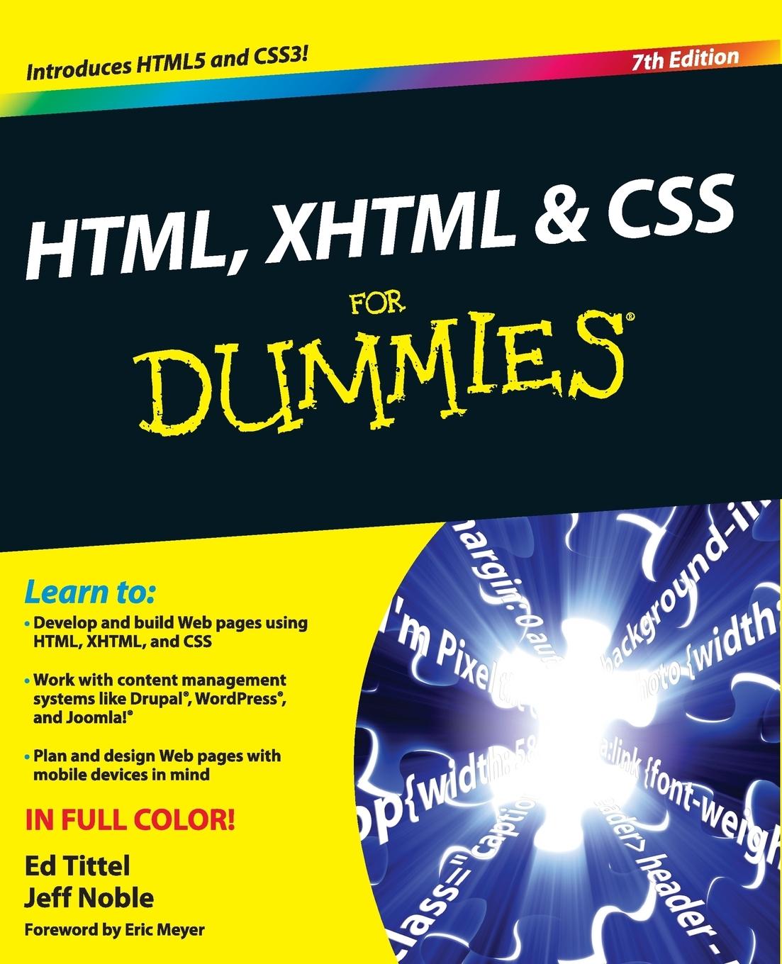 Html, XHTML and CSS for Dummies