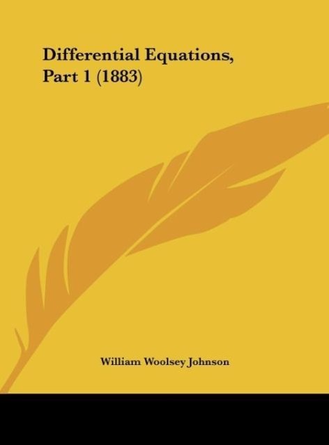 Differential Equations, Part 1 (1883)