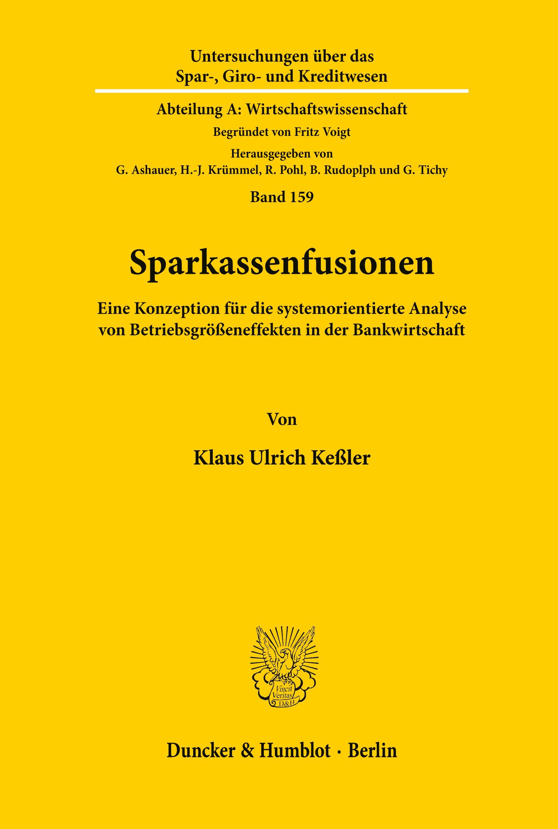 Sparkassenfusionen.