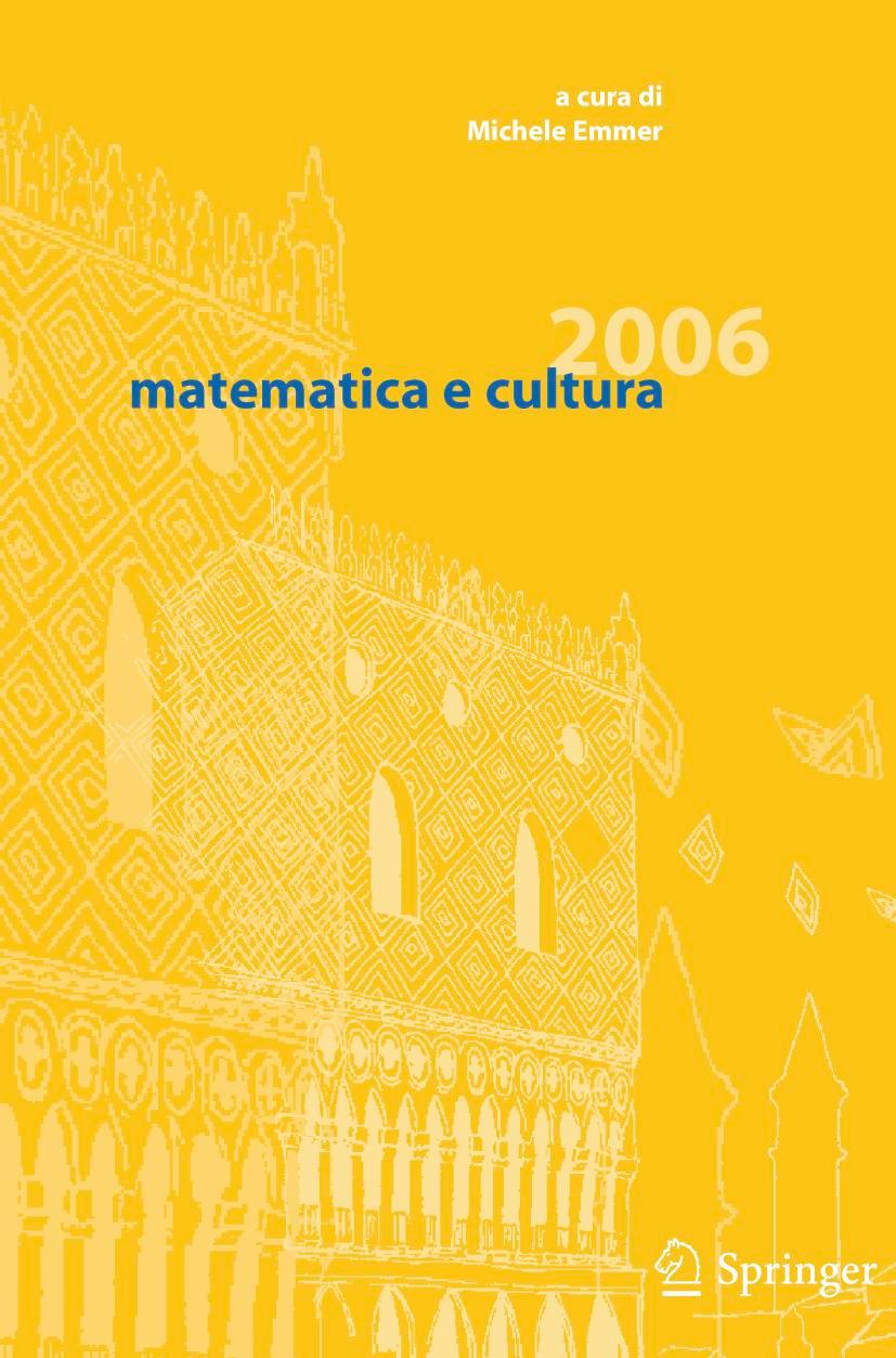 Matematica E Cultura 2006