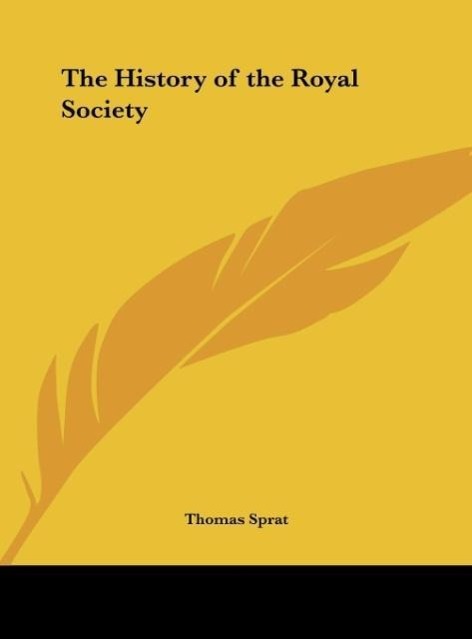 The History of the Royal Society