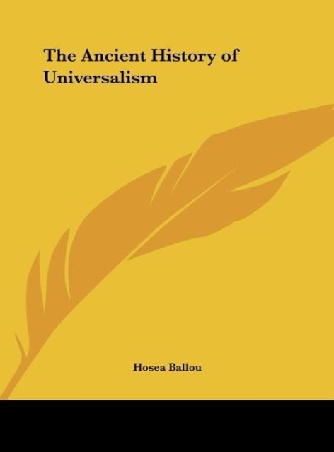 The Ancient History of Universalism