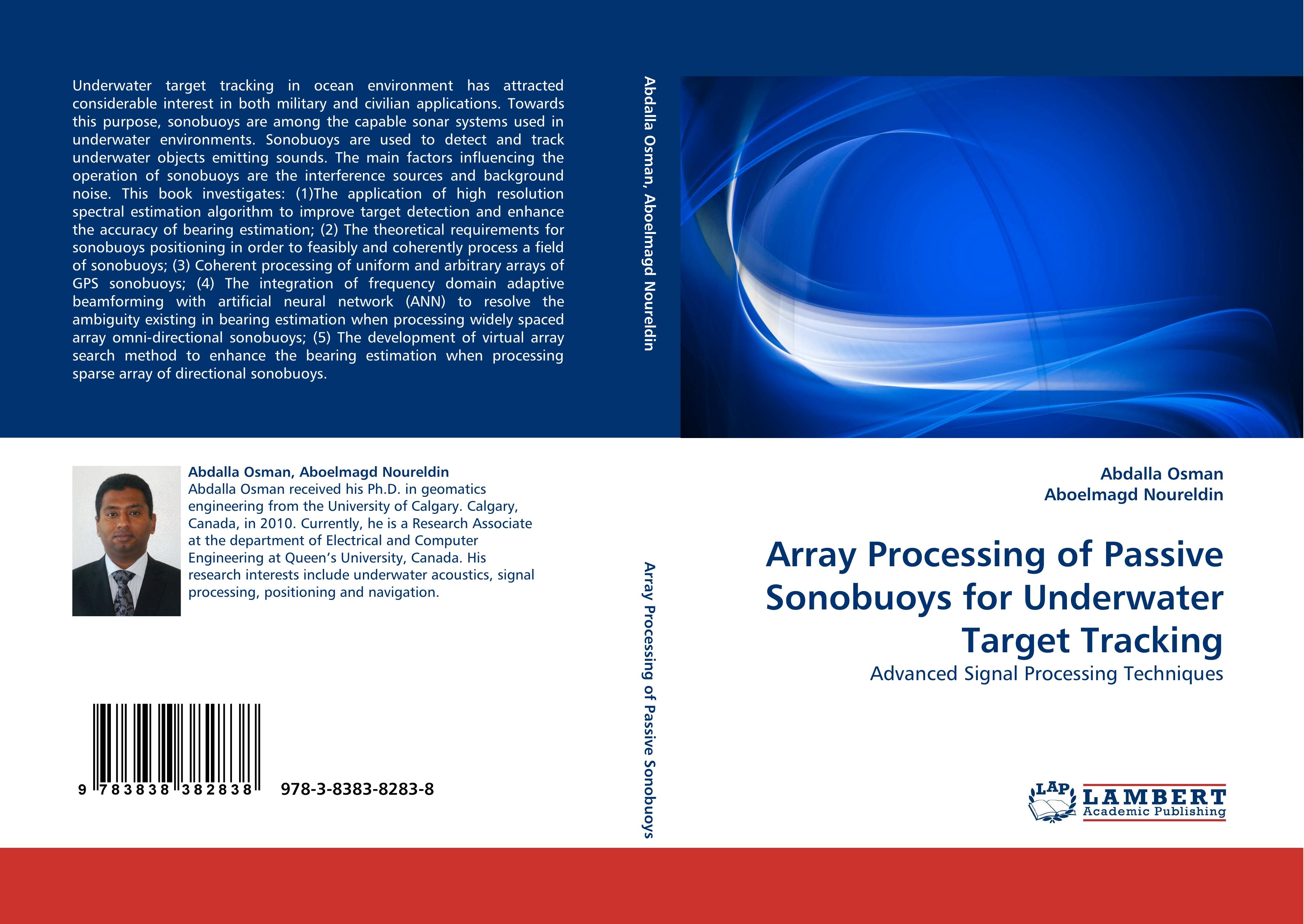 Array Processing of Passive Sonobuoys for Underwater Target Tracking