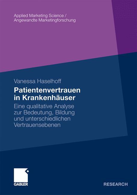 Patientenvertrauen in Krankenhäuser