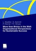 More than Bricks in the Wall: Organizational Perspectives for Sustainable Success