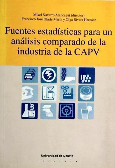 Fuentes estadísticas para un análisis comparado de la industria de la CAPV