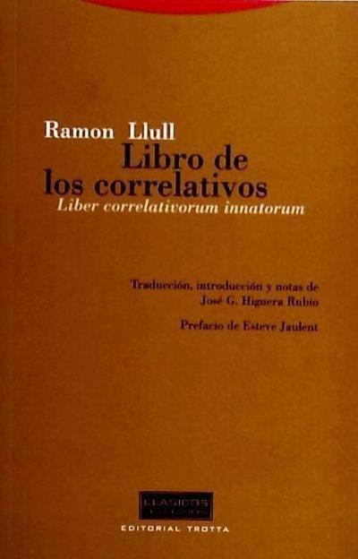 Libro de los correlativos : Liber correlativorum innatorum