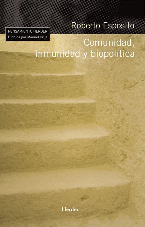 Comunidad, inmunidad y biopolítica