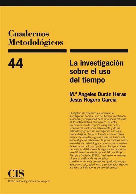 La investigación sobre el uso del tiempo