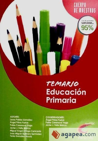 Maestros, educación primaria. Temario