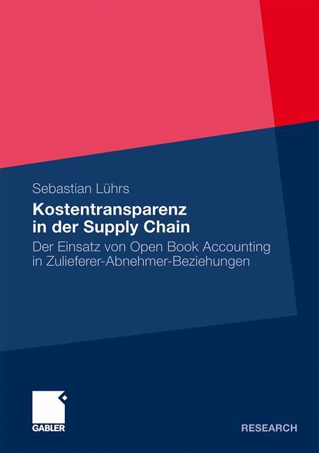 Kostentransparenz in der Supply Chain