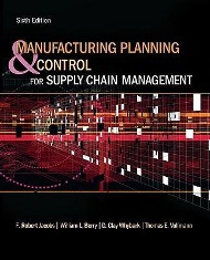 Manufacturing Planning and Control for Supply Chain Management