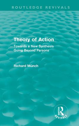 Theory of Action (Routledge Revivals)