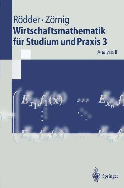 Wirtschaftsmathematik für Studium und Praxis 3