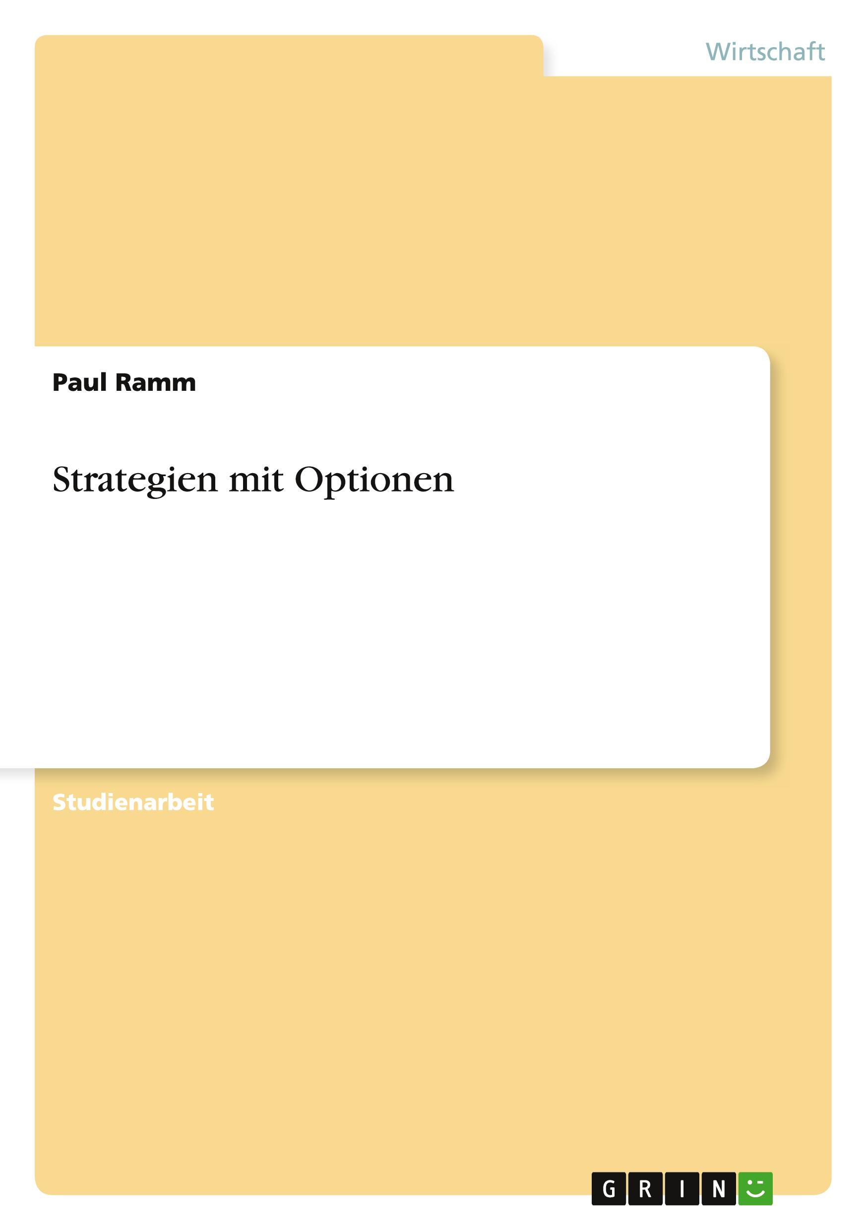 Strategien mit Optionen