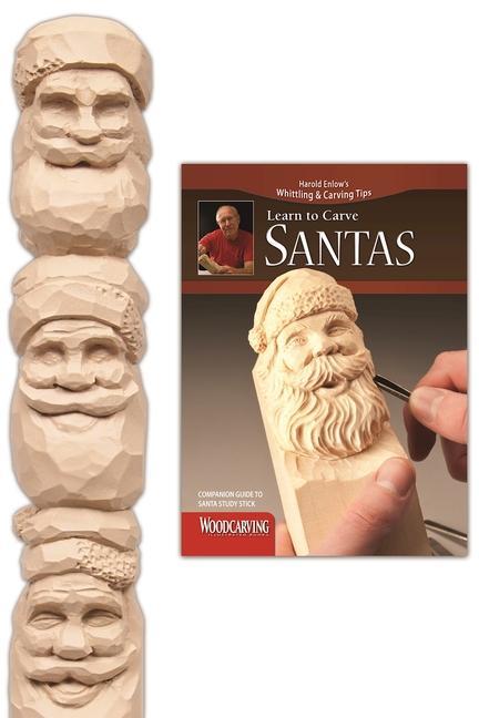 Santas Study Stick Kit (Learn to Carve Faces with Harold Enlow)