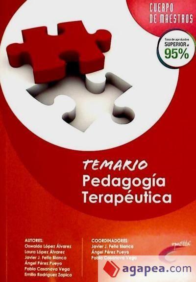 Maestros, pedagogía terapéutica. Temario