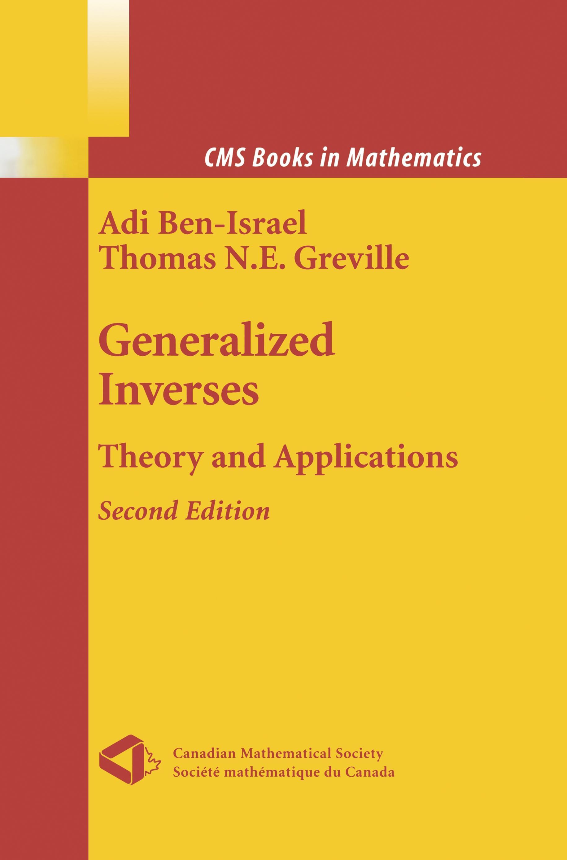 Generalized Inverses