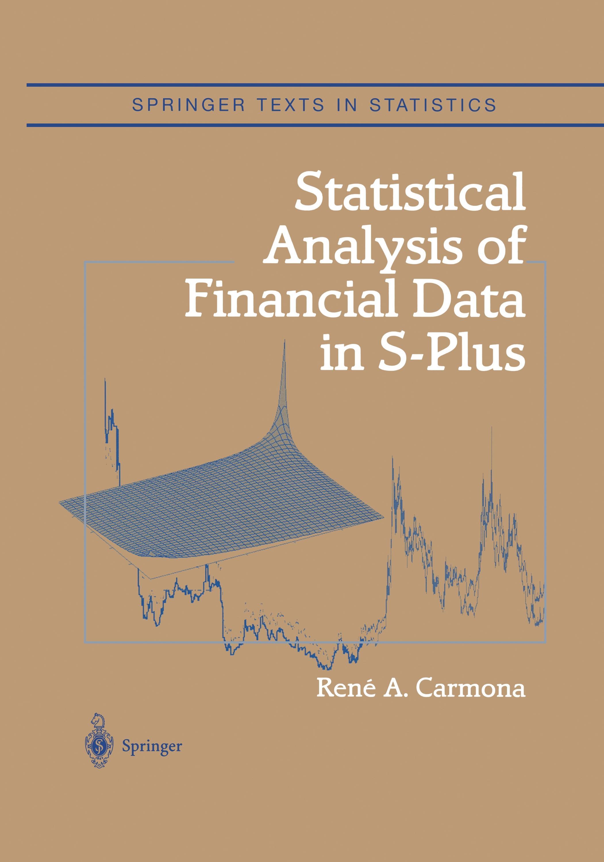 Statistical Analysis of Financial Data in S-Plus