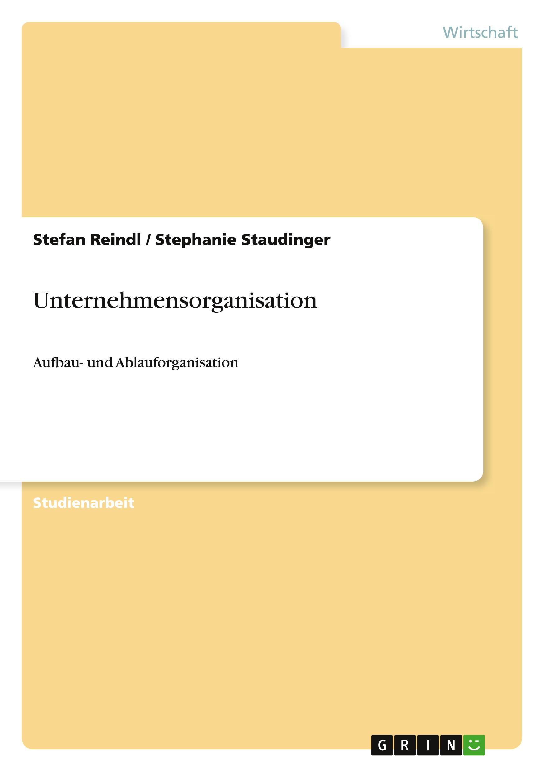 Unternehmensorganisation