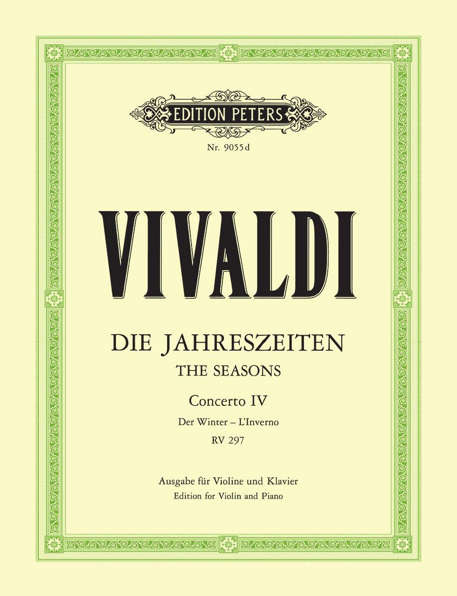 Die vier Jahreszeiten: Konzert für Violine, Streicher und Basso continuo f-Moll op. 8 Nr. 4 RV 297 "Der Winter"