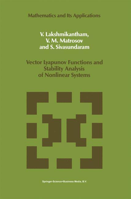 Vector Lyapunov Functions and Stability Analysis of Nonlinear Systems