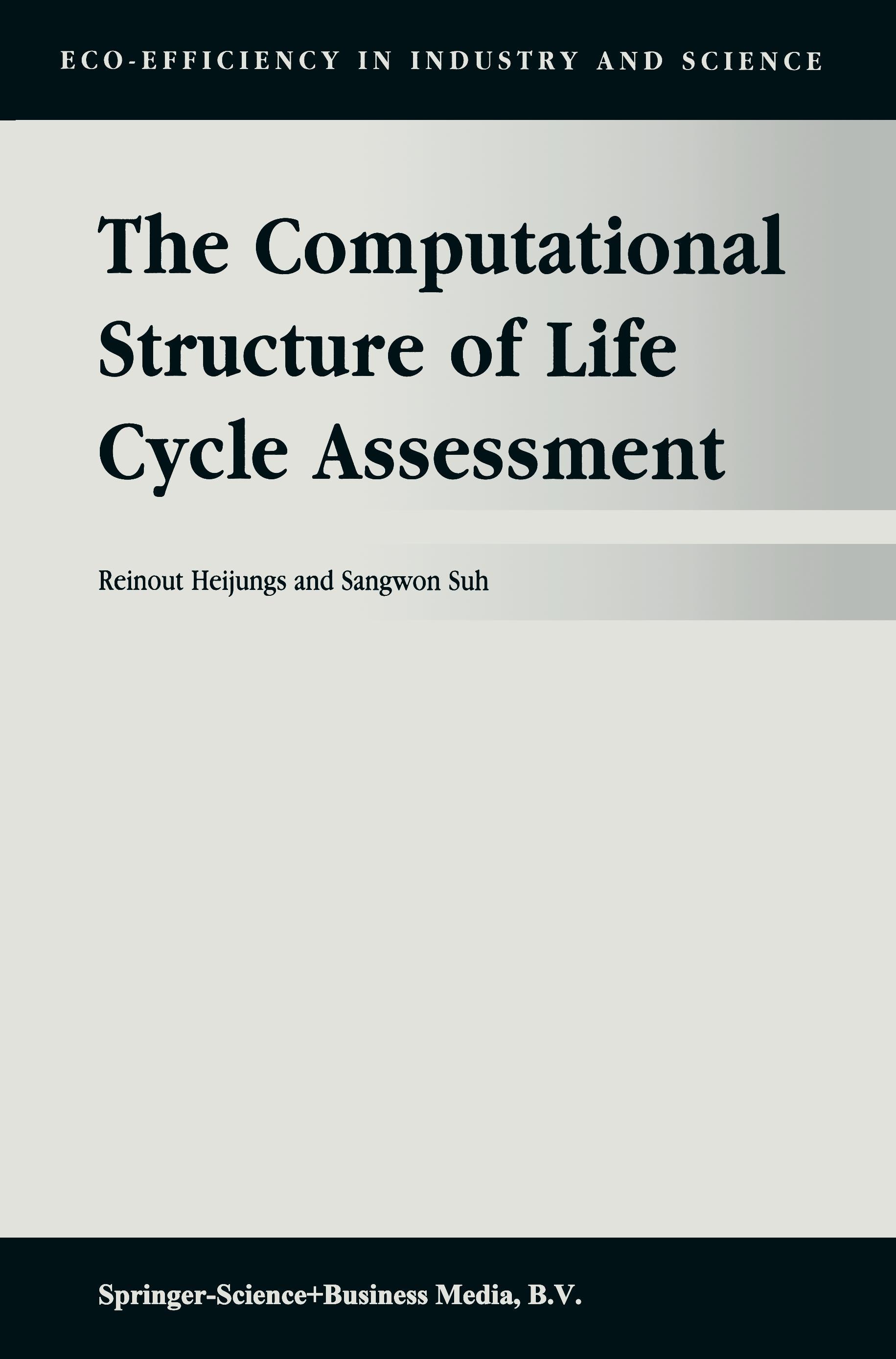 The Computational Structure of Life Cycle Assessment