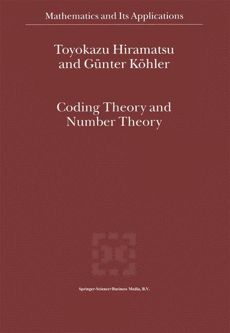 Coding Theory and Number Theory