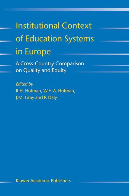 Institutional Context of Education Systems in Europe