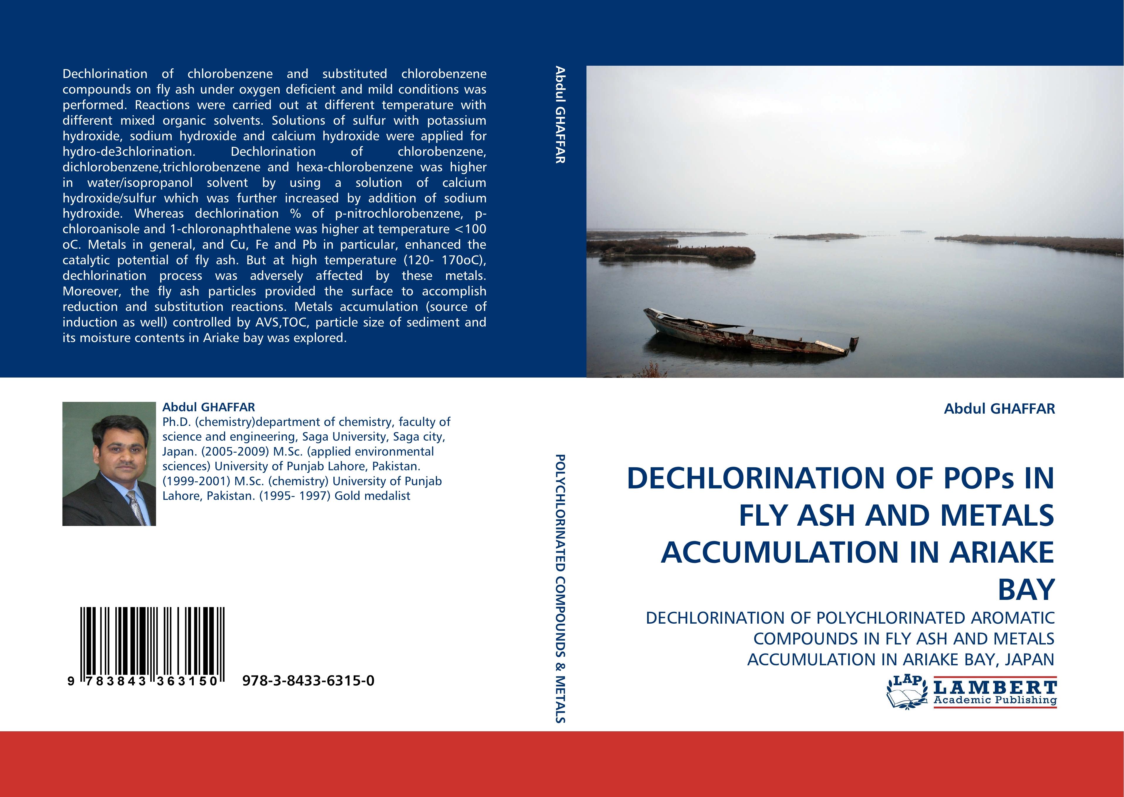 DECHLORINATION OF POPs IN FLY ASH AND METALS ACCUMULATION IN ARIAKE BAY