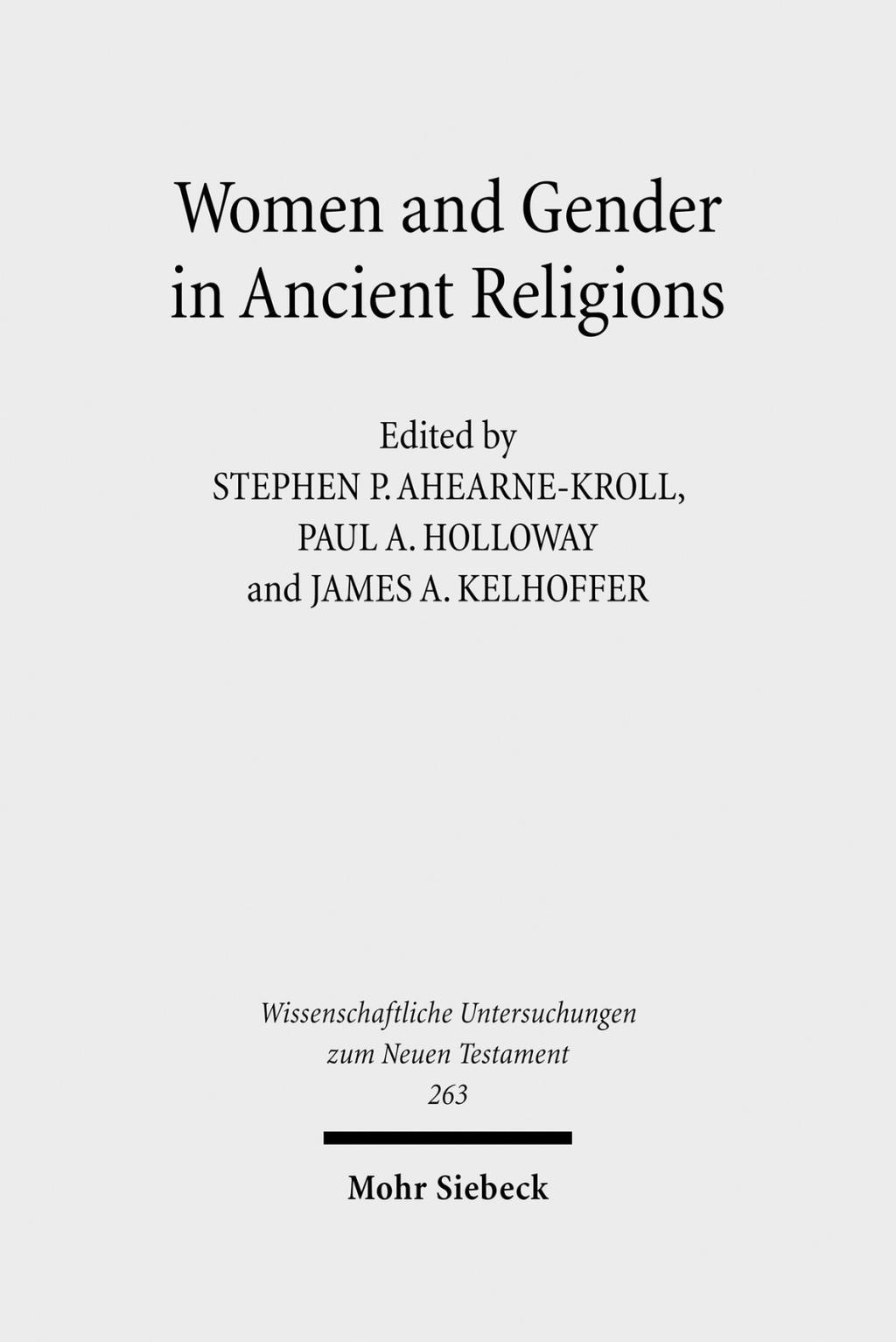 Women and Gender in Ancient Religions