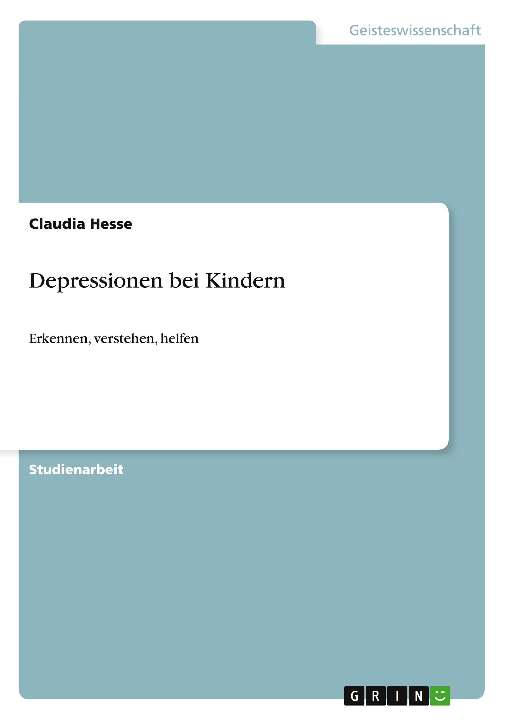 Depressionen bei Kindern