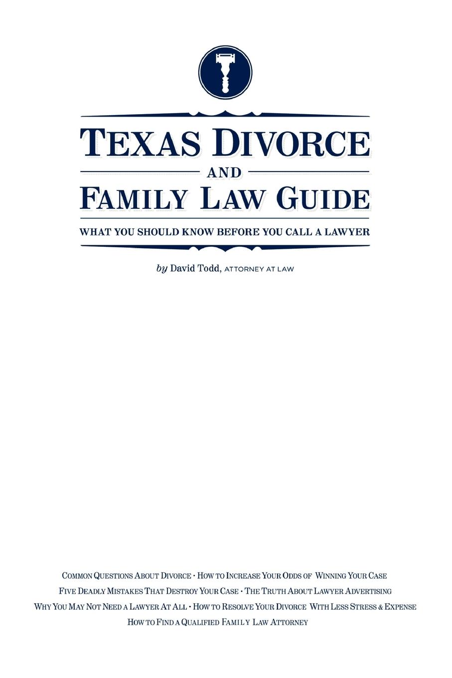 Texas Divorce and Family Law Guide